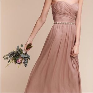 Rose Shimmer BHLDN Bridesmaid Dress